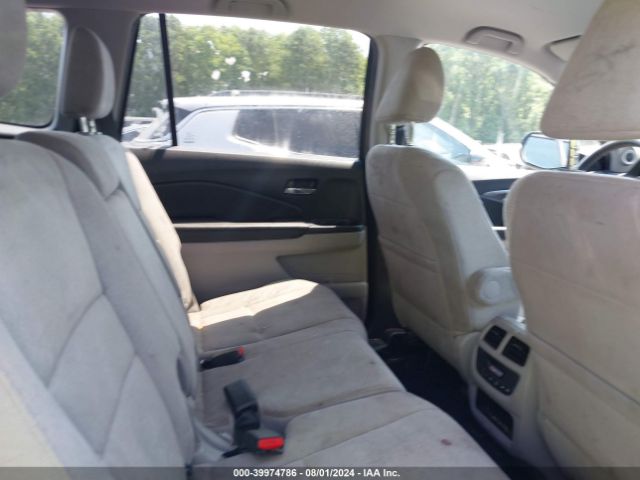 5FNYF5H30KB010402 Honda Pilot Ex