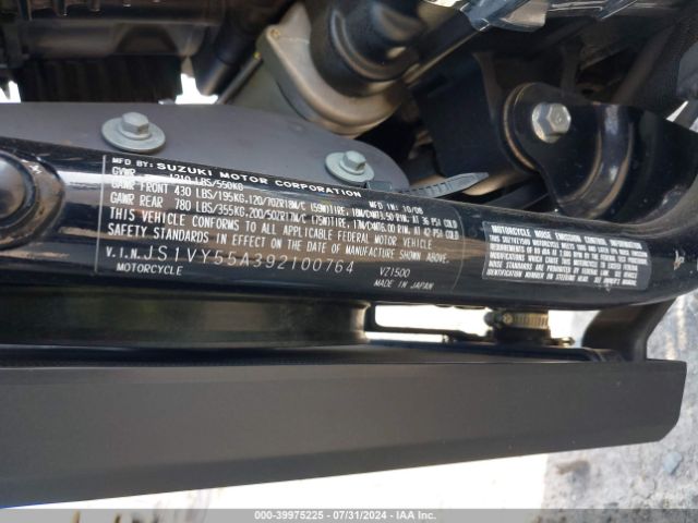 2009 SUZUKI VZ1500 JS1VY55A392100764 Photo 9