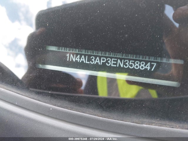 Nissan Altima 2.5 S 2014 1N4AL3AP3EN358847 Image 9