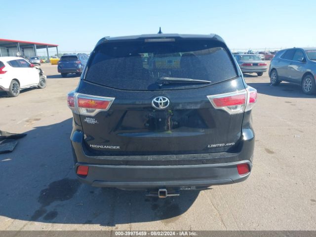 5TDDKRFH1FS081450 Toyota Highlander Limited V6