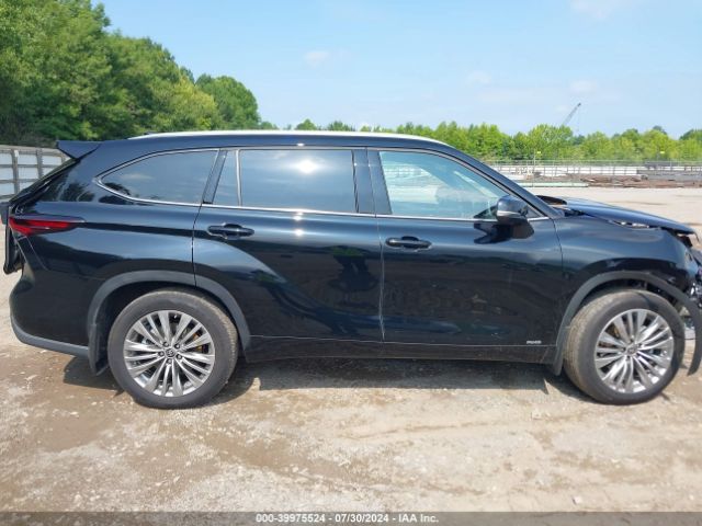5TDEBRCH4RS607423 Toyota Highlander Hybrid Platinum