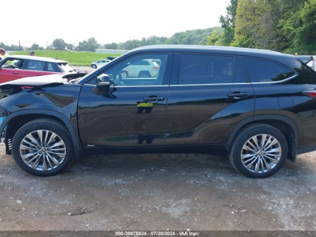 5TDEBRCH4RS607423 Toyota Highlander Hybrid Platinum