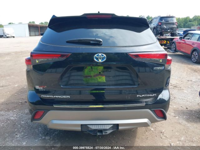 5TDEBRCH4RS607423 Toyota Highlander Hybrid Platinum