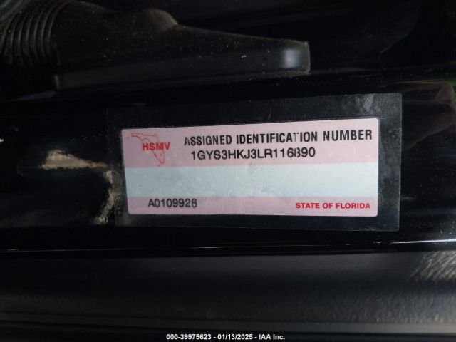 1GYS3HKJ3LR116890 Cadillac Escalade Esv 2wd Luxury