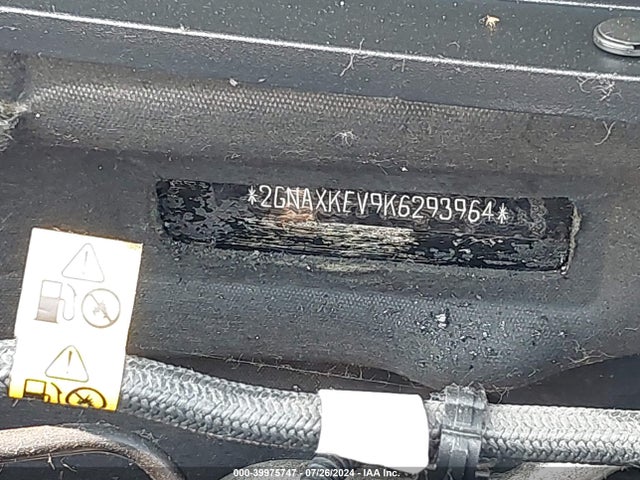 2GNAXKEV9K6293964 Chevrolet EQUINOX LT