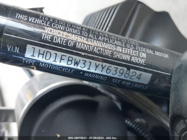 2000 HARLEY-DAVIDSON FLHRI 1HD1FBW31YY639824 Photo 9