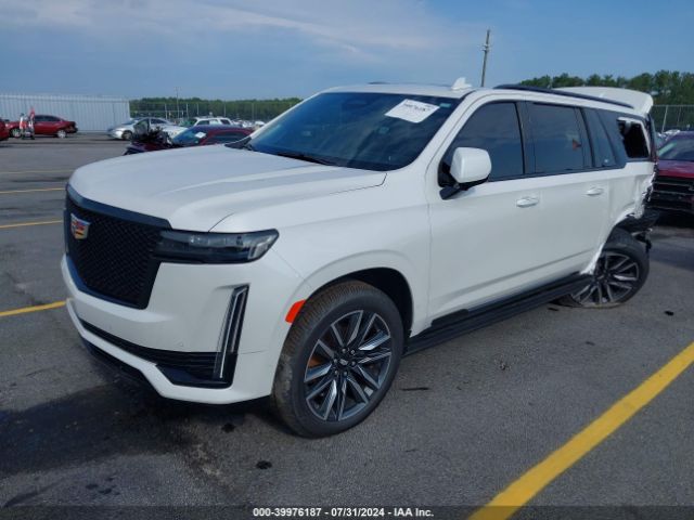 1GYS4RKL5PR204513 Cadillac Escalade Esv 4wd Sport Platinum