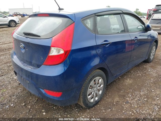 KMHCT5AE6FU219117 Hyundai ACCENT GS