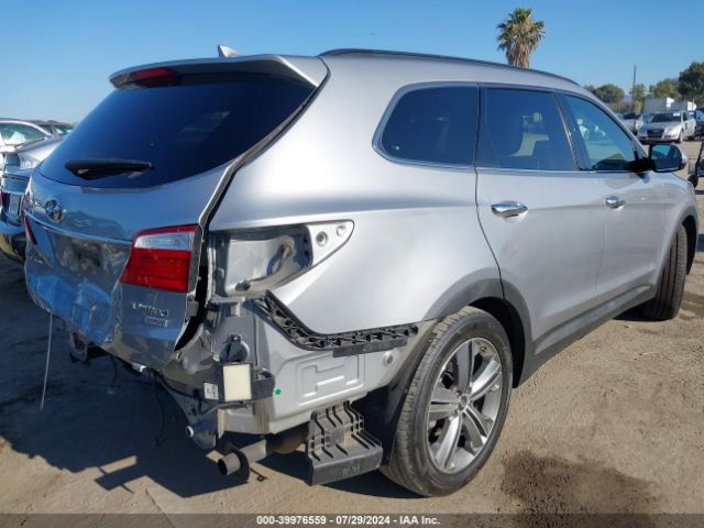 KM8SR4HF8GU142593 Hyundai Santa Fe Limited
