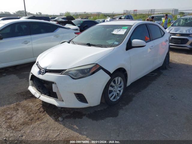 2T1BURHE9GC603904 Toyota COROLLA LE