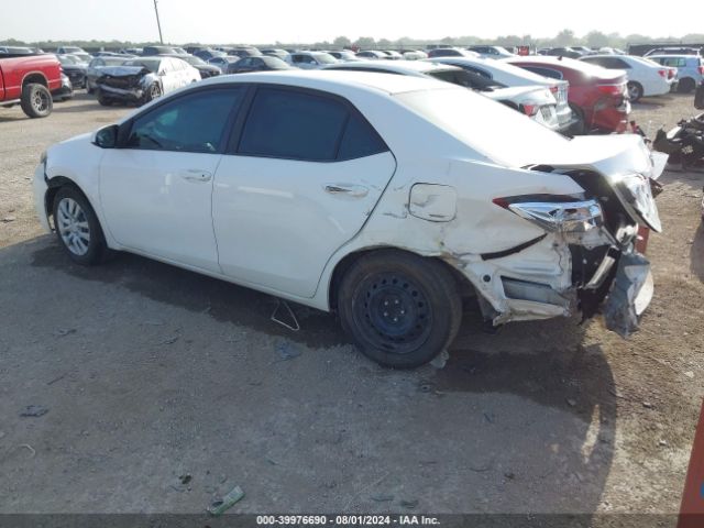 2T1BURHE9GC603904 Toyota COROLLA LE