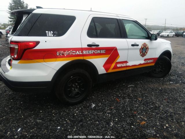 1FM5K8AR9KGA16456 Ford Police Interceptor Utility