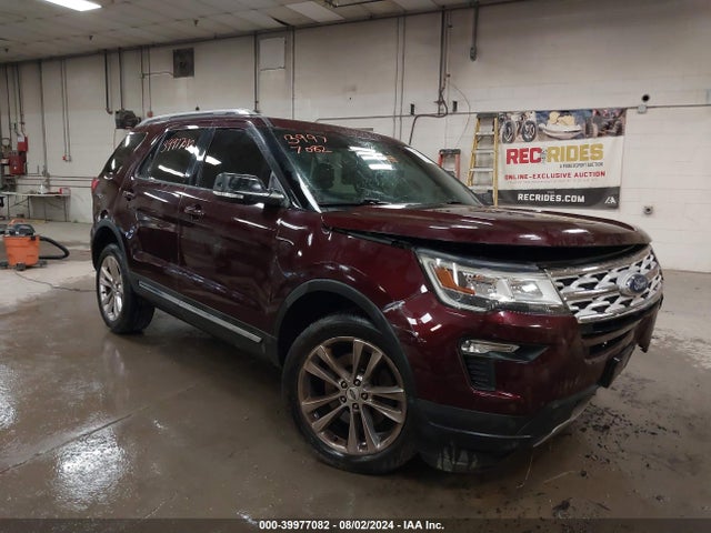 39977082 :رقم المزاد ، 1FM5K8D81KGA66755 vin ، 2019 Ford Explorer Xlt مزاد بيع