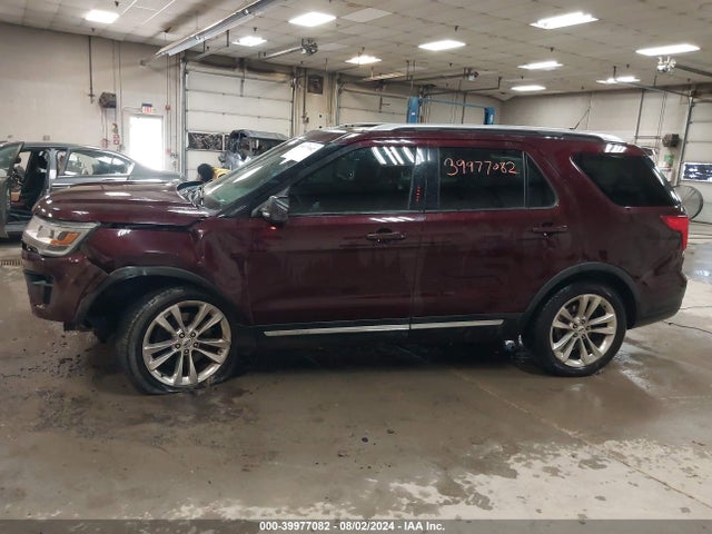 39977082 :رقم المزاد ، 1FM5K8D81KGA66755 vin ، 2019 Ford Explorer Xlt مزاد بيع