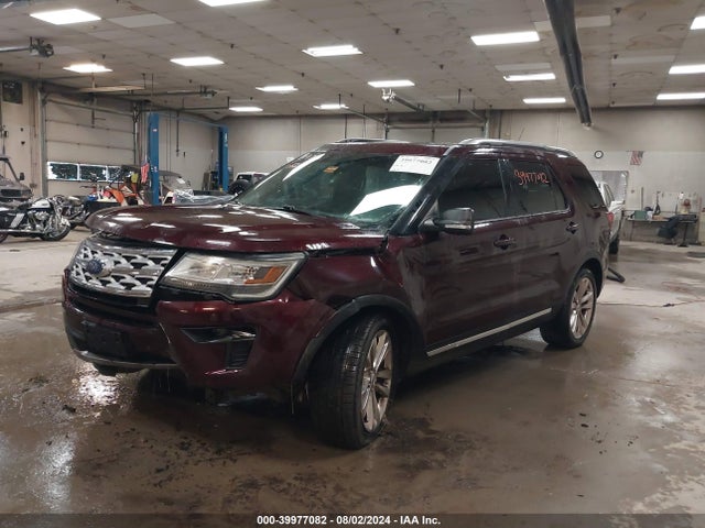 39977082 :رقم المزاد ، 1FM5K8D81KGA66755 vin ، 2019 Ford Explorer Xlt مزاد بيع