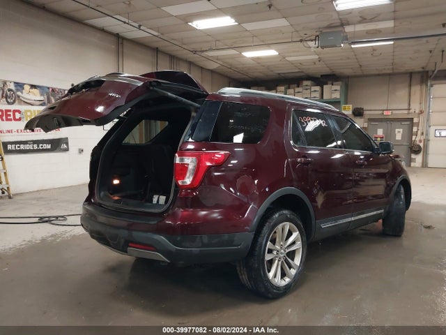 39977082 :رقم المزاد ، 1FM5K8D81KGA66755 vin ، 2019 Ford Explorer Xlt مزاد بيع