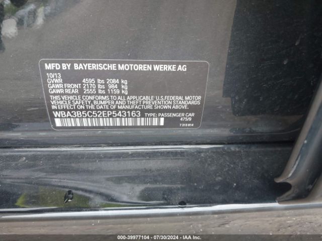 WBA3B5C52EP543163 BMW 328i Xdrive