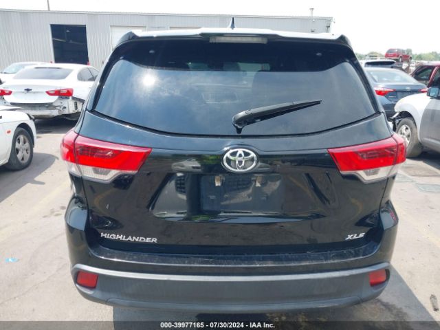 5TDKZRFH1KS561694 Toyota Highlander Xle
