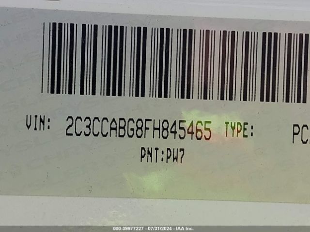 2C3CCABG8FH845465 Chrysler 300 S