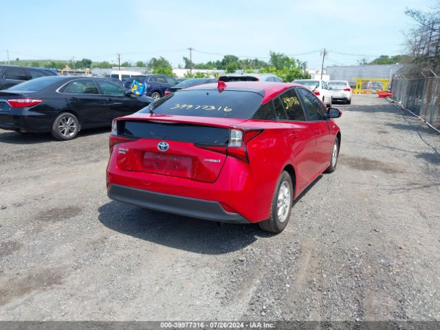 JTDL9RFU6L3020922 Toyota Prius Le Awd-e