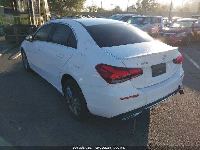 W1K3G4EB6LJ216949 Mercedes-Benz A 220