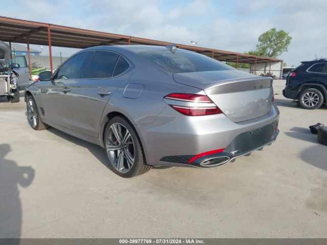 KMTG54SE9RU136215 Genesis G70 3.3t Rwd Sport Advanced