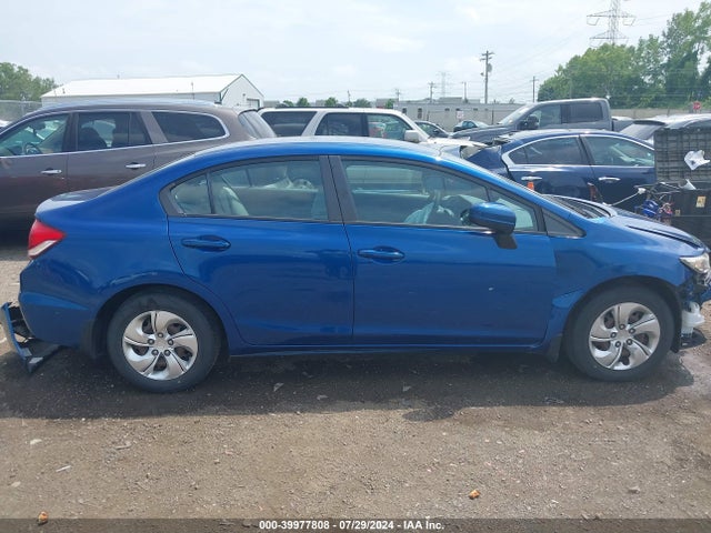Honda Civic Lx 2014 19XFB2F51EE026432 Image 14