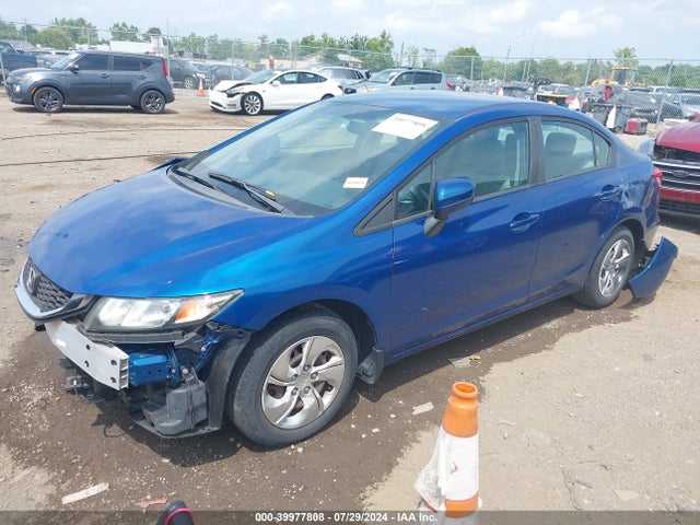 Honda Civic Lx 2014 19XFB2F51EE026432 Image 2