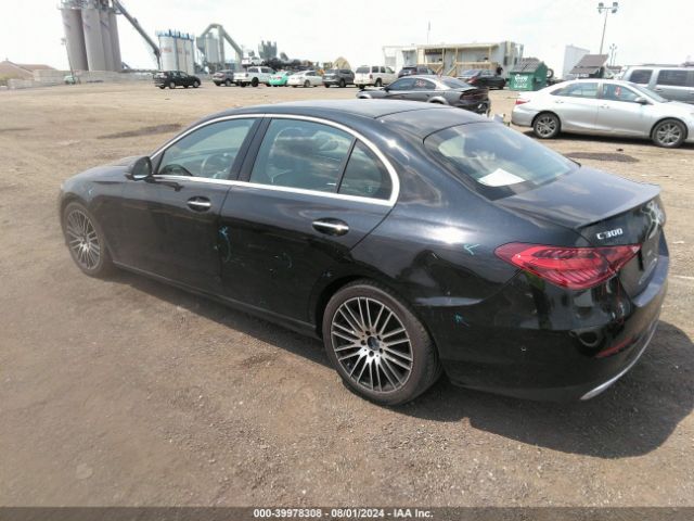 2022 MERCEDES-BENZ C 300 W1KAF4HB6NR017412 Photo 2