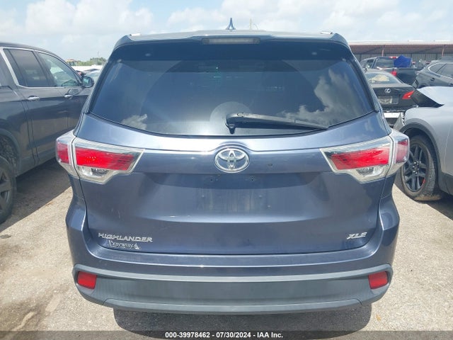 Toyota Highlander Xle V6 2015 5TDKKRFH8FS119053 Image 16