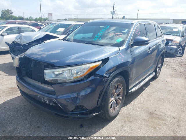 Toyota Highlander Xle V6 2015 5TDKKRFH8FS119053 Image 2