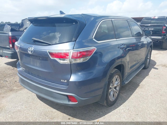 Toyota Highlander Xle V6 2015 5TDKKRFH8FS119053 Image 4