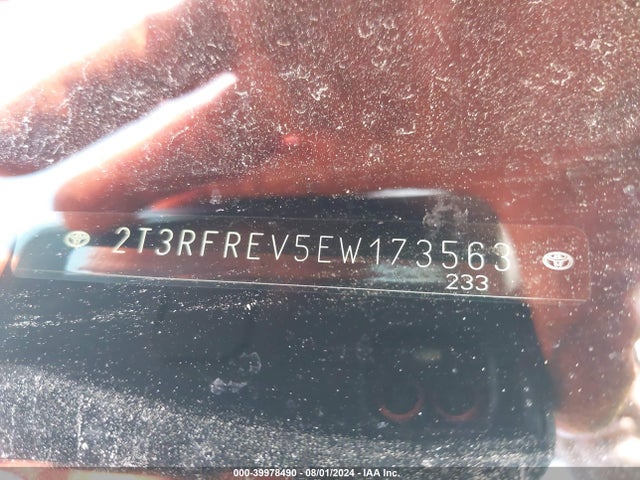 Toyota Rav4 Xle 2014 2T3RFREV5EW173563 Image 9