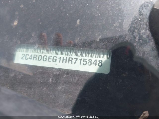 2C4RDGEG1HR715848 Dodge Grand Caravan Gt