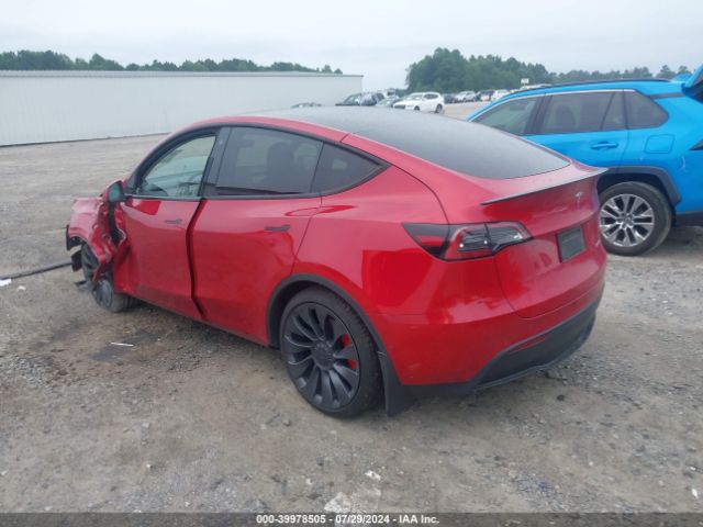 2021 TESLA MODEL Y 5YJYGDEF2MF133949 Photo 2