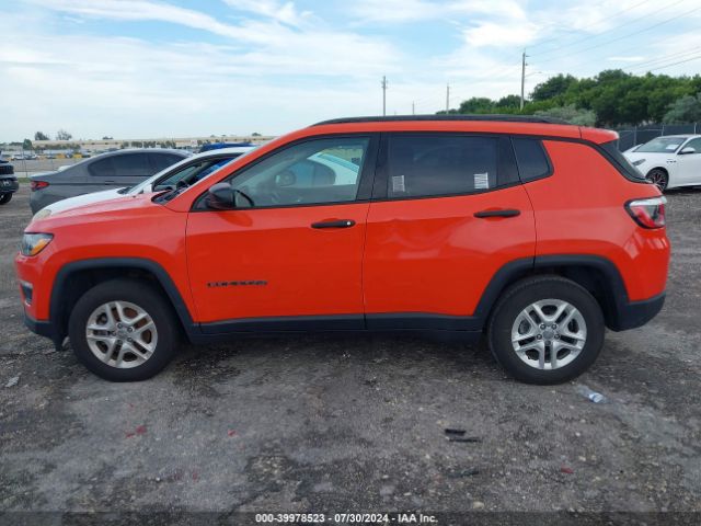 3C4NJCAB9JT123000 Jeep Compass Sport Fwd