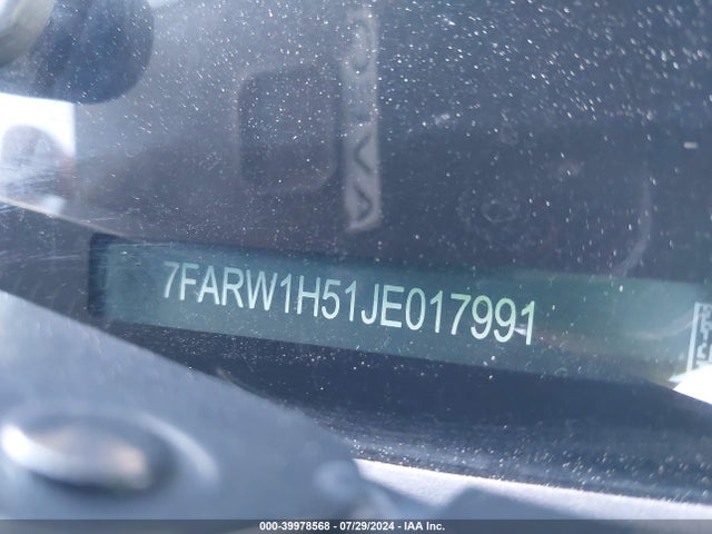 Honda CR-V EX 2018 7FARW1H51JE017991 Image 9