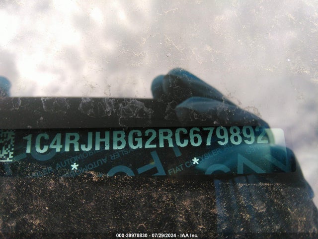 1C4RJHBG2RC679892 Jeep Grand Cherokee Limited 4x4