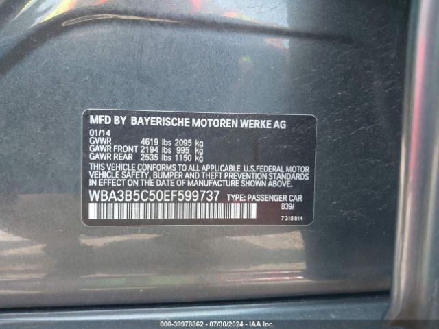 WBA3B5C50EF599737 BMW 328i Xdrive