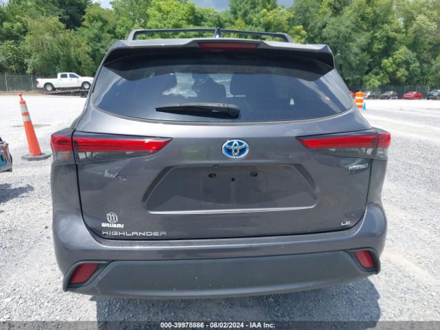 5TDBBRCH3NS546367 Toyota Highlander Hybrid Le