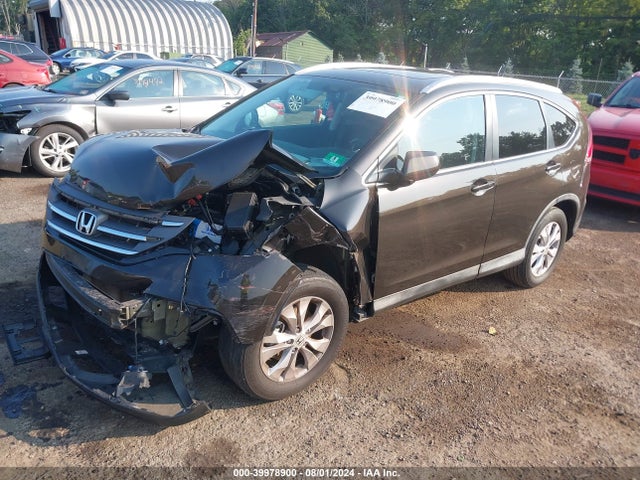 Honda Cr-v Ex-l 2014 2HKRM4H70EH692436 Image 2