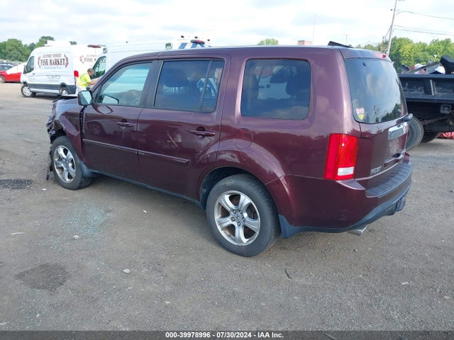 Honda Pilot Ex-l 2014 5FNYF4H55EB055657 Image 3