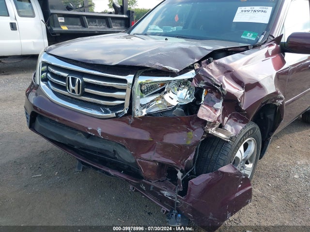 Honda Pilot Ex-l 2014 5FNYF4H55EB055657 Image 6