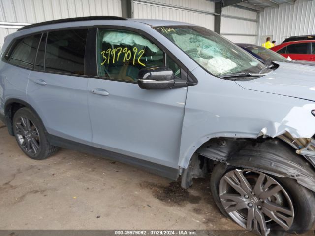 5FNYF6H34NB041338 Honda Pilot Awd Sport