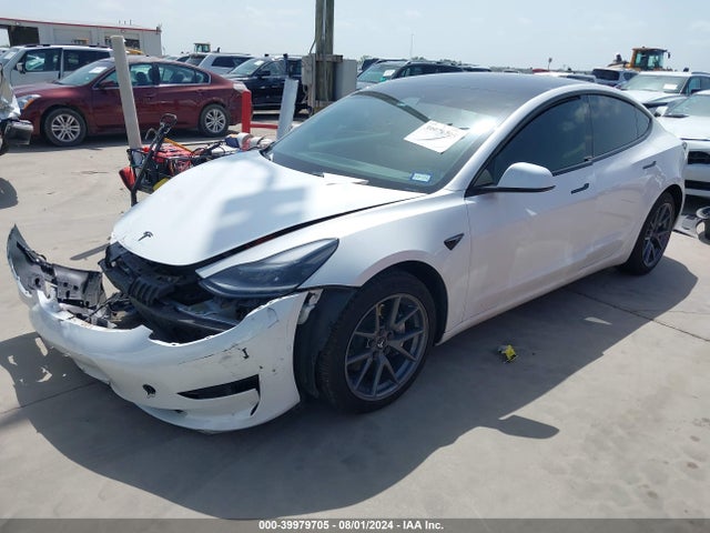 Tesla Model 3 Long Range Dual Motor All-wheel Drive 2021 5YJ3E1EB4MF054875 Image 2