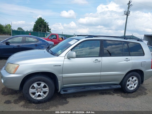 2003 Toyota Highlander Limited V6 მანქანა იყიდება აუქციონზე, vin: JTEHF21A330151953, აუქციონის ნომერი: 39979789