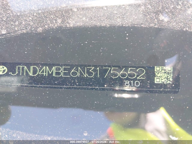 Toyota Corolla Se Nightshade Edition 2022 JTND4MBE6N3175652 Image 21