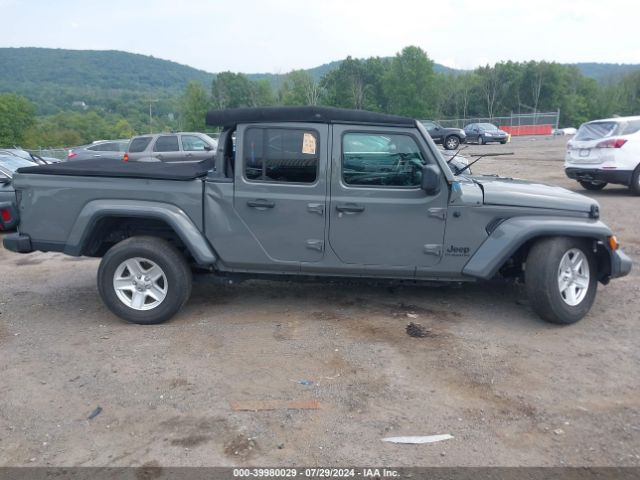 1C6JJTAG2ML531002 Jeep Gladiator Sport S 4x4