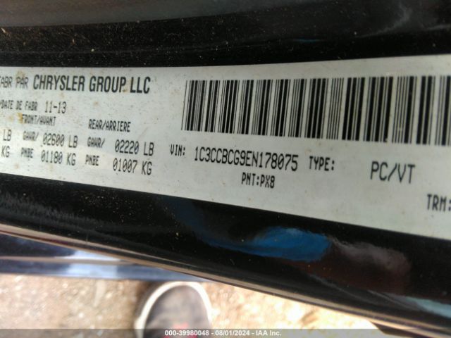 1C3CCBCG9EN178075 Chrysler 200 Limited