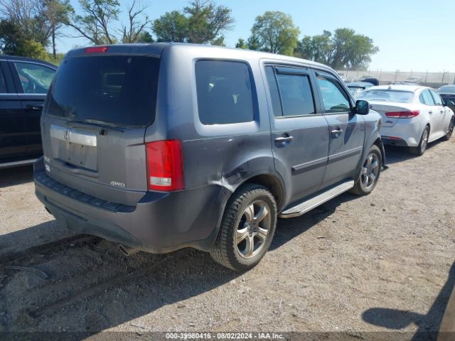 5FNYF4H54FB054050 Honda Pilot Ex-l